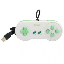 2-TECH USB Gamepad ergonomisch SLIM, SNES Style Bild 1