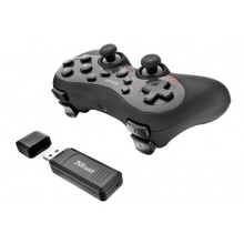 Trust GXT 30 Wireless Gamepad fr PC/PS3 schwarz Bild 1