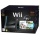 Nintendo Wii Mario Kart Pak Konsole schwarz Bild 1