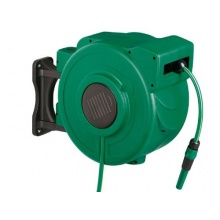 FLORABEST® Wand-Schlauchbox mit Automatik für komfortables Auf- und Abrollen Bild 1