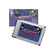 Typhoon Quick Com 56 PCMCIA CL Modem, analoges PC-Card-Modem Bild 1