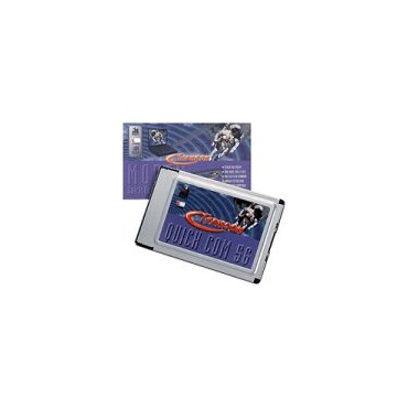 Typhoon Quick Com 56 PCMCIA CL Modem, analoges PC-Card-Modem Bild 1