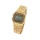 Digital Retro Design Klassisch Uhr Gold Bild 1