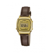 Casio Unisex Casio Collection Digital Quarz Leder LA-670WEGL-9EF Bild 1