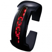 HOTARU LED Digital Uhr Quarzuhr Gummi Uhr Unisex Bild 1