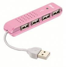 Trust Vecco 4 Port USB 2.0 Hub 4 Anschlsse Bild 1