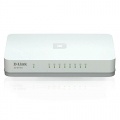 1x, 8 Port D-Link Switch Wei  Mini D-link DES-1005A Bild 1