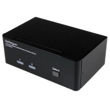 StarTech.com 2 Port Dual DisplayPort USB KVM Bild 1