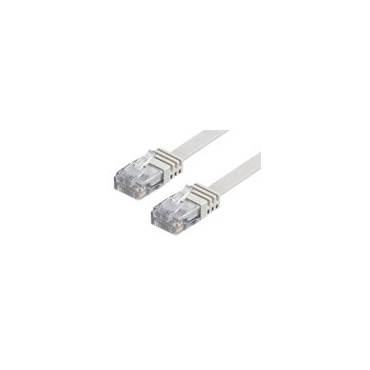 Patchkabel 3m Cat6 UTP Netzwerkkabel RJ45 hellgrau Bild 1