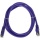 Patchkabel Cat. 5e geschirmt 2x RJ 45 Stecker 0,3m Violett Bild 2
