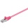 Goobay CAT5e FTP Netzwerkkabel magenta Bild 1