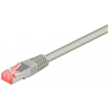 CAT 6 Netzwerkkabel 2xRJ45 St.PIMF geschirmt 0,5 m Bild 1