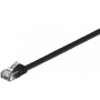 Wentronic 95380 Cat6 Netzwerkkabel ungeschirmt schwarz Bild 1