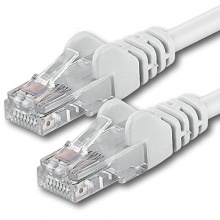 1aTTack CAT 6 UTP Netzwerk Patch-Kabel Stecker 3m weiss Bild 1