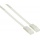 Flachkabel Ethernet LAN Gigabit Netzwerkkabel 2m grau Bild 1