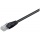 Goobay CAT6 UTP Netzwerkkabel 2x RJ45, 1m schwarz Bild 1