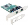 DELOCK PCIe Gigabit LAN 2x +LowPr Bild 1