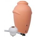 Regenwassertonne Wasserbehlter Amphore Terracotta 360L mit Fllautomat Bild 1