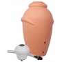 Regenwassertonne Wasserbehlter Amphore Terracotta 360L mit Fllautomat Bild 1