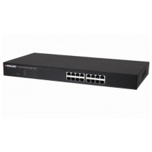 INTELLINET 16-Port Fast Ethernet PoE+ Switch 8 x P Bild 1