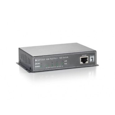 Level One GEP-0520 4-Port Gigabit PoE mit 1-Port Desktop Switch Bild 1