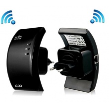 GiXa Technology Schwarz 300 Mbit Mbps Wireless Wlan Bild 1