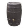 Vino-Regenfass 250 L dkl.braun m.Deckel Bild 1