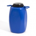 Regentonne 30 L Lager Material Behälter blau Bild 1