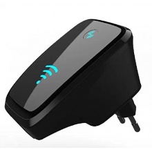 Goliton 300Mbps Wireless Netzwerk Signal Repeater Schwarz Bild 1