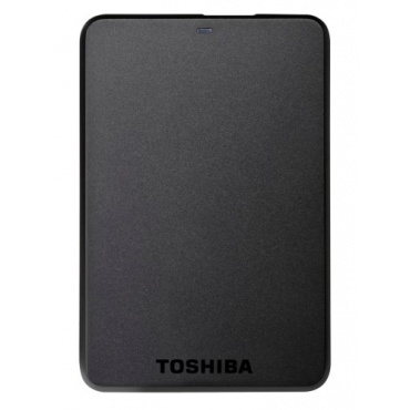 Toshiba HDTB110EK3BA Basics 1TB Festplatte 2,5 Zoll schwarz Bild 1