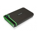 Transcend StoreJet M3 Anti-Shock 1TB Festplatte 2,5 Zoll grau-grün Bild 1