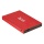 Bipra Tragbare externe Festplatte 2,5Zoll Rot 250 GB Bild 2