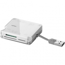 Goobay All in 1 externer Kartenleser USB 2.0 wei Bild 1