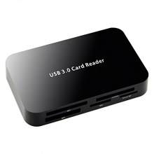 aLLreli USB 3.0 All-in-1 Multi Kartenlesegert Schwarz Bild 1