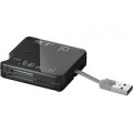 Goobay All in 1 externer Kartenleser USB 2.0 schwarz Bild 1