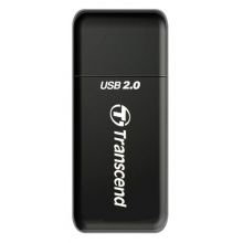 Transcend P5 High Speed USB Kartenlesegerät schwarz Bild 1