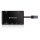 Transcend Hi-Speed externes Kartenlesegert 3 USB Hubs schwarz Bild 2