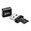 Goobay micro SD/SDHC externer Kartenleser USB 2.0 schwarz Bild 1