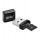 Goobay micro SD/SDHC externer Kartenleser USB 2.0 schwarz Bild 1