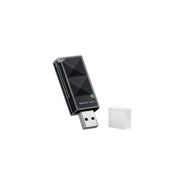 Goobay SD/SDHC externer Kartenleser USB 2.0 schwarz Bild 1