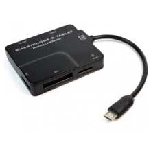 ROLINE externer Kartenleser USB 2.0 Smartphone Tablet Bild 1