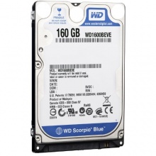 Western Digital WD1600BEVE Scorpio 160GB Festplatte 2,5 Zoll Bild 1