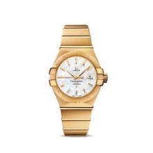 Omega Constellation Brushed Chronometer Damen Luxusuhr Bild 1