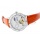 ufengke automatische mechanische tourbillon strass mond lederband orange Bild 3