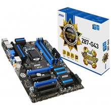 MSI 7816-001R Z87-G43 Intel Z87 Mainboard Sockel LGA 1150  Bild 1