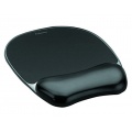 Fellowes Crystals Gel Handgelenkauflage Mauspad schwarz Bild 1