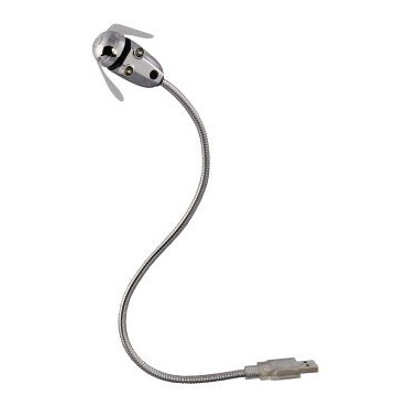 Hama 2in1 USB-Ventilator Notebook-Licht mit 2 LEDs Bild 1