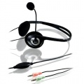 CSL Headset Komfort Kopfhrer Mikrofon schwarz Bild 1