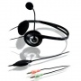 CSL Headset Komfort Kopfhrer Mikrofon schwarz Bild 1