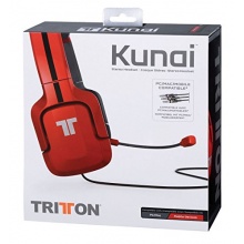 Tritton Kunai Stereo Headset Endgeräte - Rot Bild 1